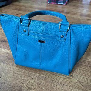 thirty one Jewell Mini Diamond District Purse in Teal Affair Pebble